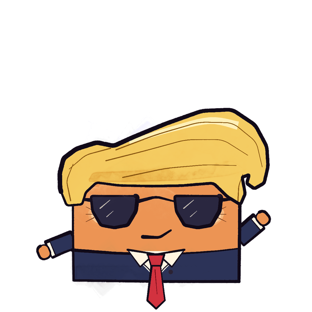 Cool Donawld in sunglasses